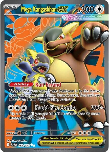 Image for Mega Kangaskhan ex (164/132) [ME01: Mega Evolution] - Pokemon