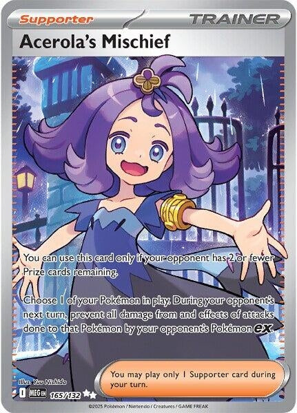 Image for Acerola's Mischief (165/132) [ME01: Mega Evolution] - Pokemon