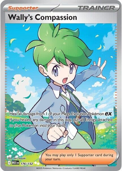Image for Wally's Compassion (176/132) [ME01: Mega Evolution] - Pokemon
