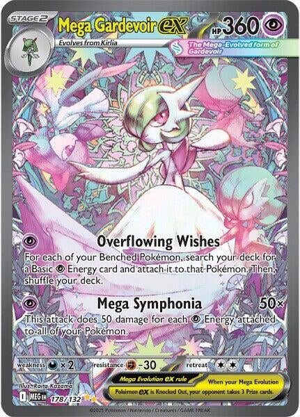 Image for Mega Gardevoir ex (178/132) [ME01: Mega Evolution] - Pokemon