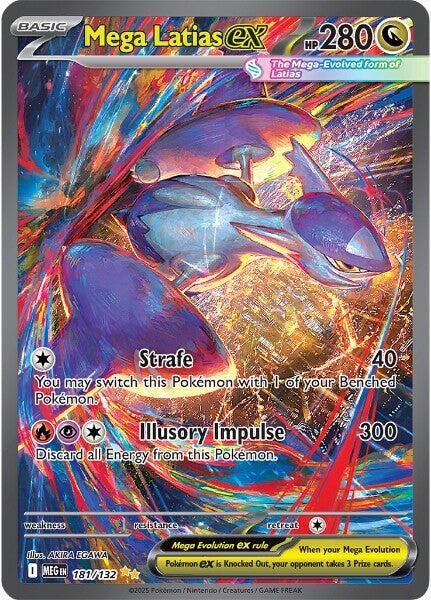 Image for Mega Latias ex (181/132) [ME01: Mega Evolution] - Pokemon