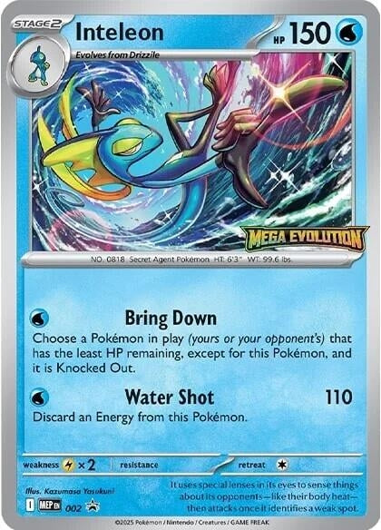Inteleon - 002 (002) [ME: Mega Evolution Promo]