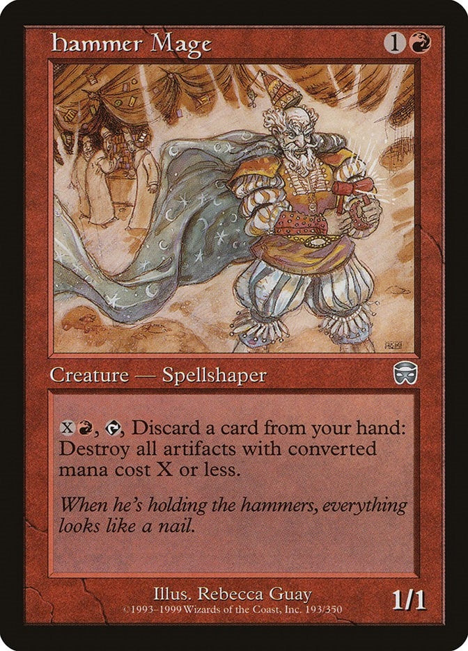 Image for Hammer Mage (193) [Mercadian Masques] - Magic: The Gathering