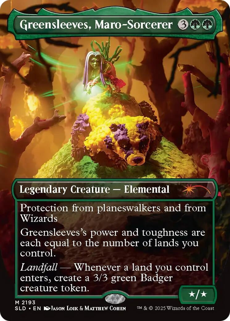 Image for Greensleeves, Maro-Sorcerer (2193) [Secret Lair Drop Series] - Magic: The Gathering