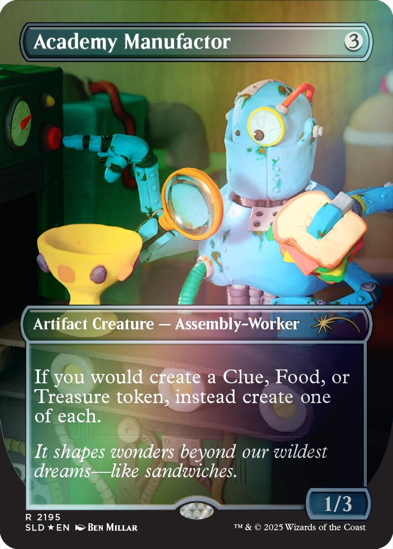 Image for Academy Manufactor (Rainbow Foil) (2195) [Secret Lair Drop Series] - Magic: The Gathering