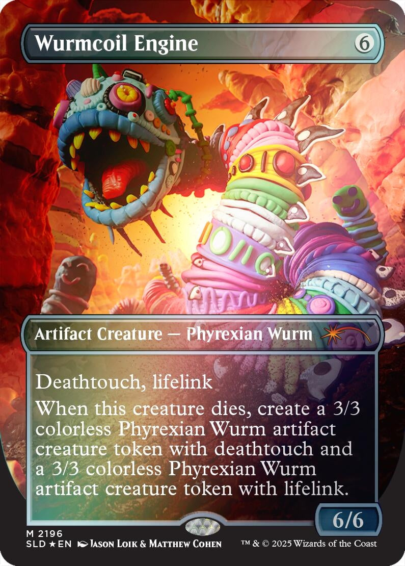 Image for Wurmcoil Engine (2196) (Rainbow Foil) (2196) [Secret Lair Drop Series] - Magic: The Gathering