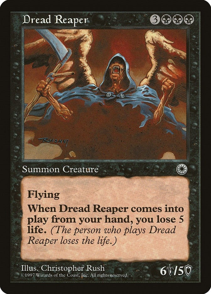 Image for Dread Reaper [Portal] - Magic: The Gathering