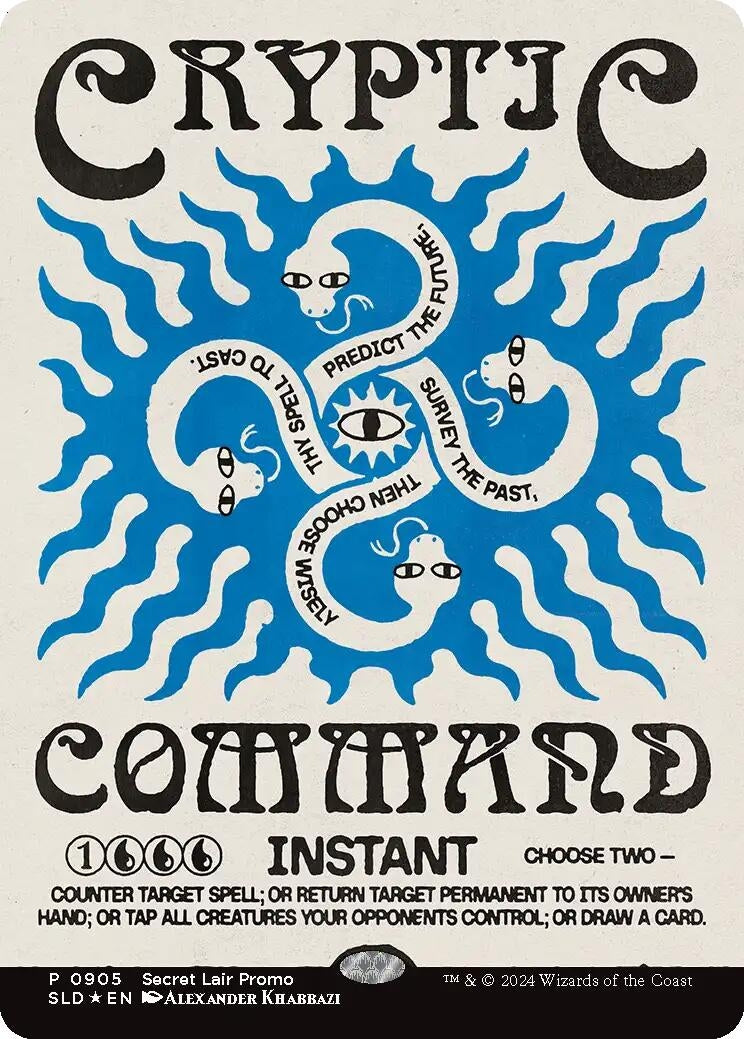 Image for Cryptic Command (Rainbow Foil) (905) [Secret Lair Drop Series] - Magic: The Gathering