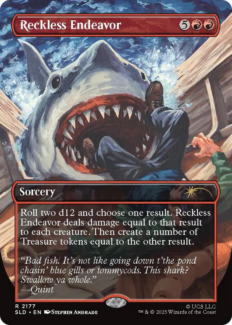 Image for Reckless Endeavor (2177) [Secret Lair Drop Series] - Magic: The Gathering