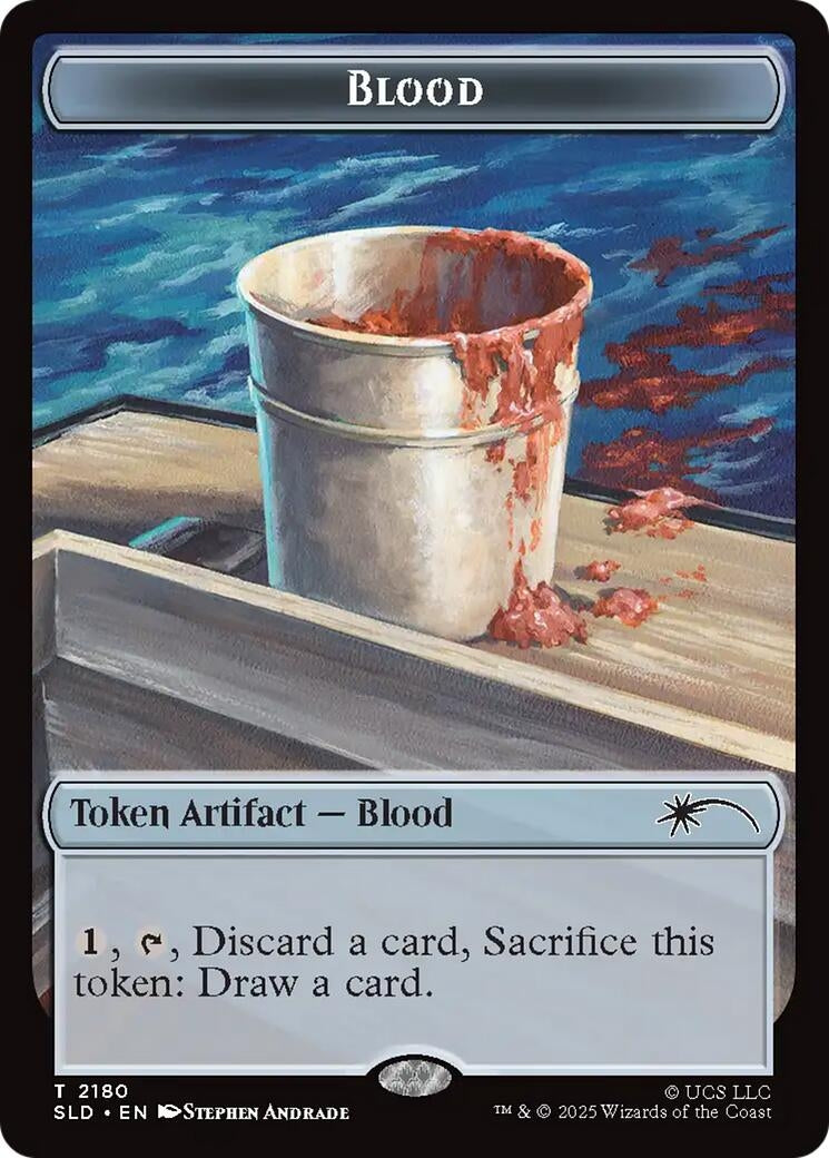 Image for Blood Token (2180) [Secret Lair Drop Series] - Magic: The Gathering