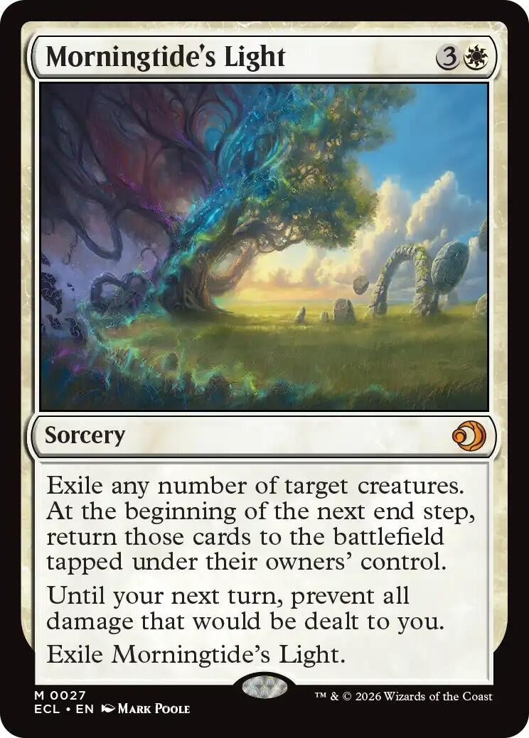 Image for Morningtide's Light (27) [Lorwyn Eclipsed] - Magic: The Gathering