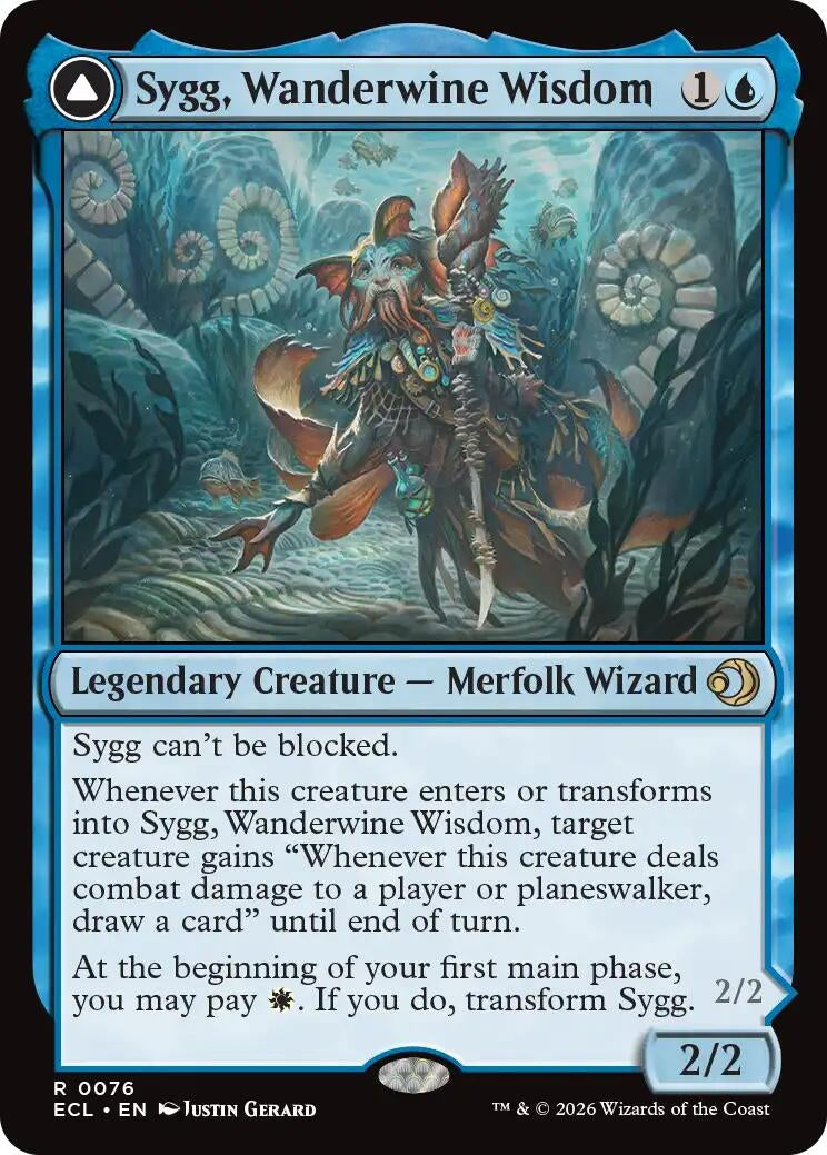 Image for Sygg, Wanderwine Wisdom (76) [Lorwyn Eclipsed] - Magic: The Gathering