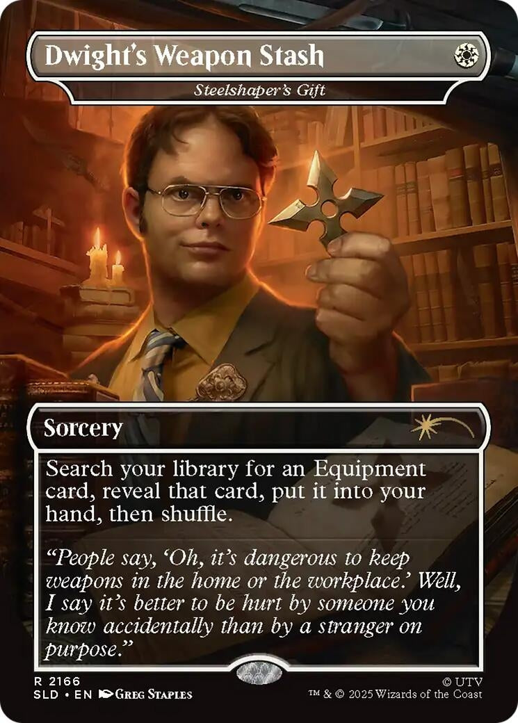 Image for Dwight's Weapon Stash - Steelshaper's Gift (2166) [Secret Lair Drop Series] - Magic: The Gathering