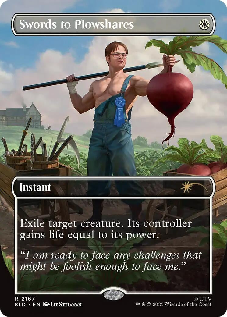 Image for Swords to Plowshares (2167) (2167) [Secret Lair Drop Series] - Magic: The Gathering