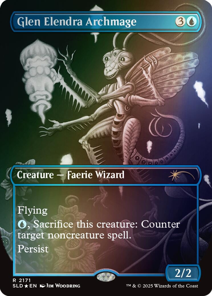 Image for Glen Elendra Archmage (2171) (Rainbow Foil) (2171) [Secret Lair Drop Series] - Magic: The Gathering