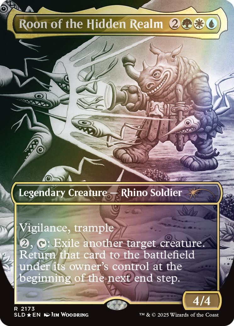 Image for Roon of the Hidden Realm (Rainbow Foil) (2173) [Secret Lair Drop Series] - Magic: The Gathering