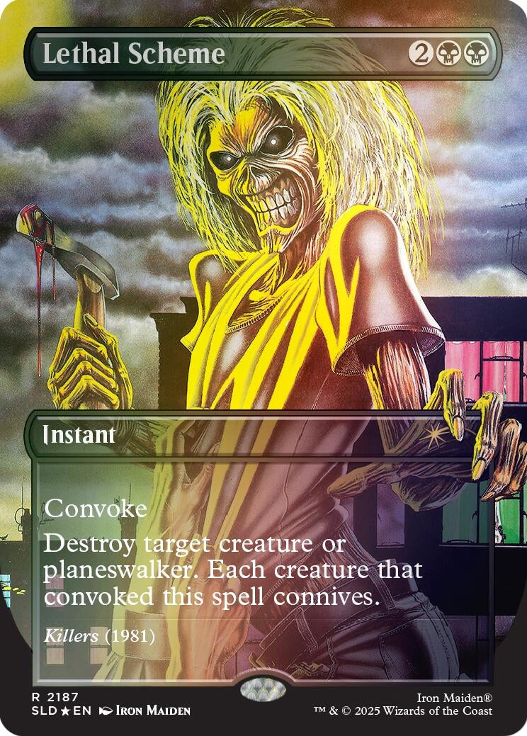 Image for Lethal Scheme (Rainbow Foil) (2187) [Secret Lair Drop Series] - Magic: The Gathering