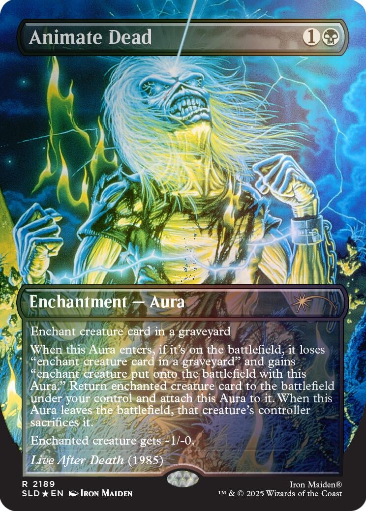 Animate Dead (Rainbow Foil) (2189) [Secret Lair Drop Series]