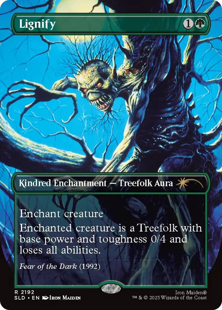 Image for Lignify (2192) (2192) [Secret Lair Drop Series] - Magic: The Gathering