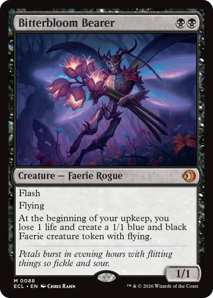 Image for Bitterbloom Bearer (88) [Lorwyn Eclipsed] - Magic: The Gathering