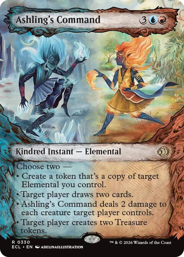 Image for Ashling's Command (Showcase) (330) [Lorwyn Eclipsed] - Magic: The Gathering