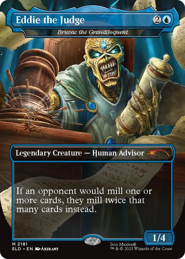 Image for Eddie the Judge - Bruvac the Grandiloquent (2181) [Secret Lair Drop Series] - Magic: The Gathering