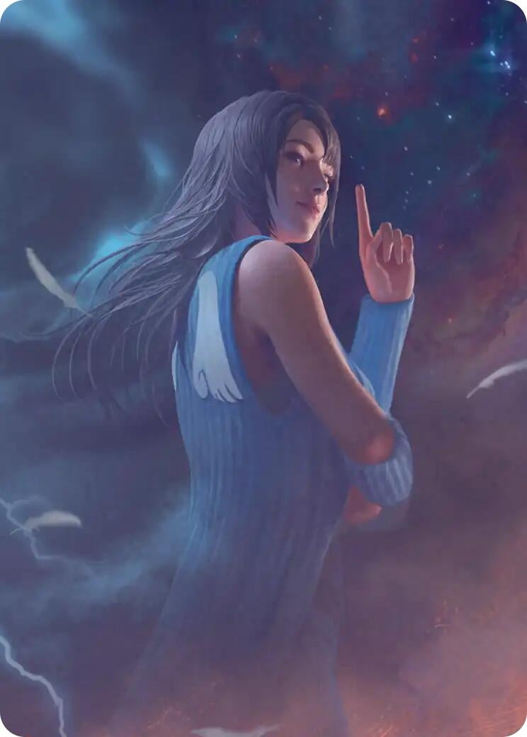 Image for Rinoa, Angel Wing Scene Art Card (9) [FINAL FANTASY] - Magic: The Gathering
