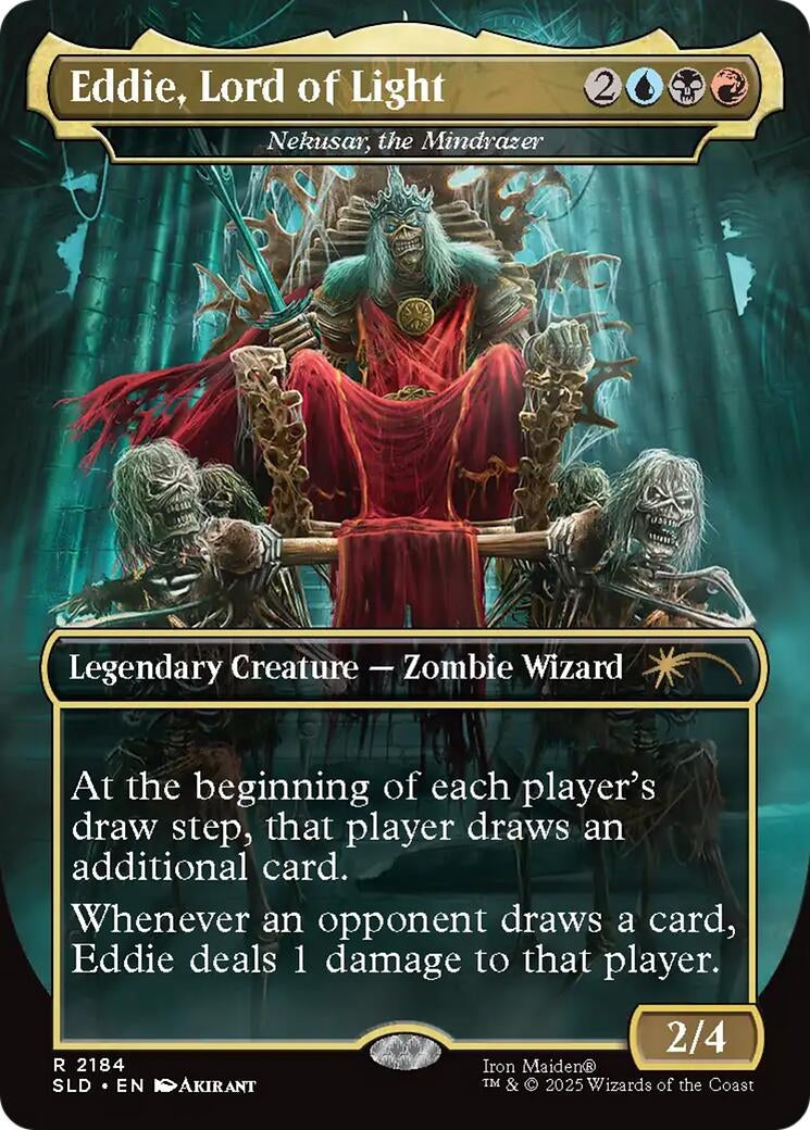 Image for Eddie, Lord of Light - Nekusar, the Mindrazer (2184) [Secret Lair Drop Series] - Magic: The Gathering