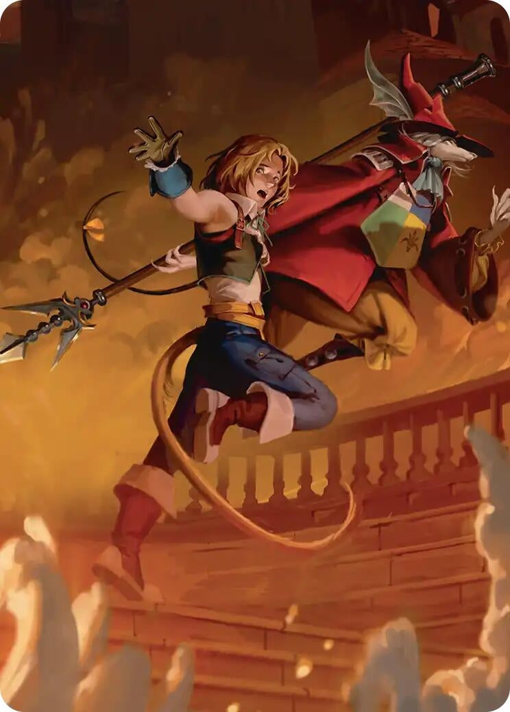 Image for Search for Dagger Scene Art Card (18) [FINAL FANTASY] - Magic: The Gathering
