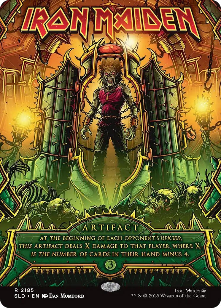 Image for Iron Maiden (2185) [Secret Lair Drop Series] - Magic: The Gathering