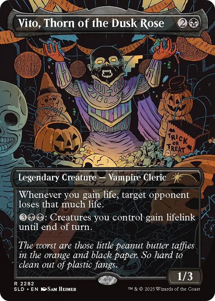 Image for Vito, Thorn of the Dusk Rose (2282) [Secret Lair Drop Series] - Magic: The Gathering
