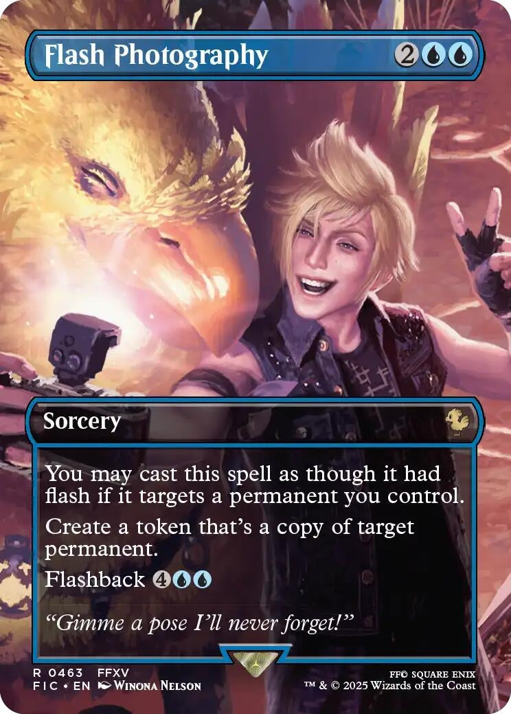 Image for Flash Photography (Borderless) (463) [FINAL FANTASY] - Magic: The Gathering