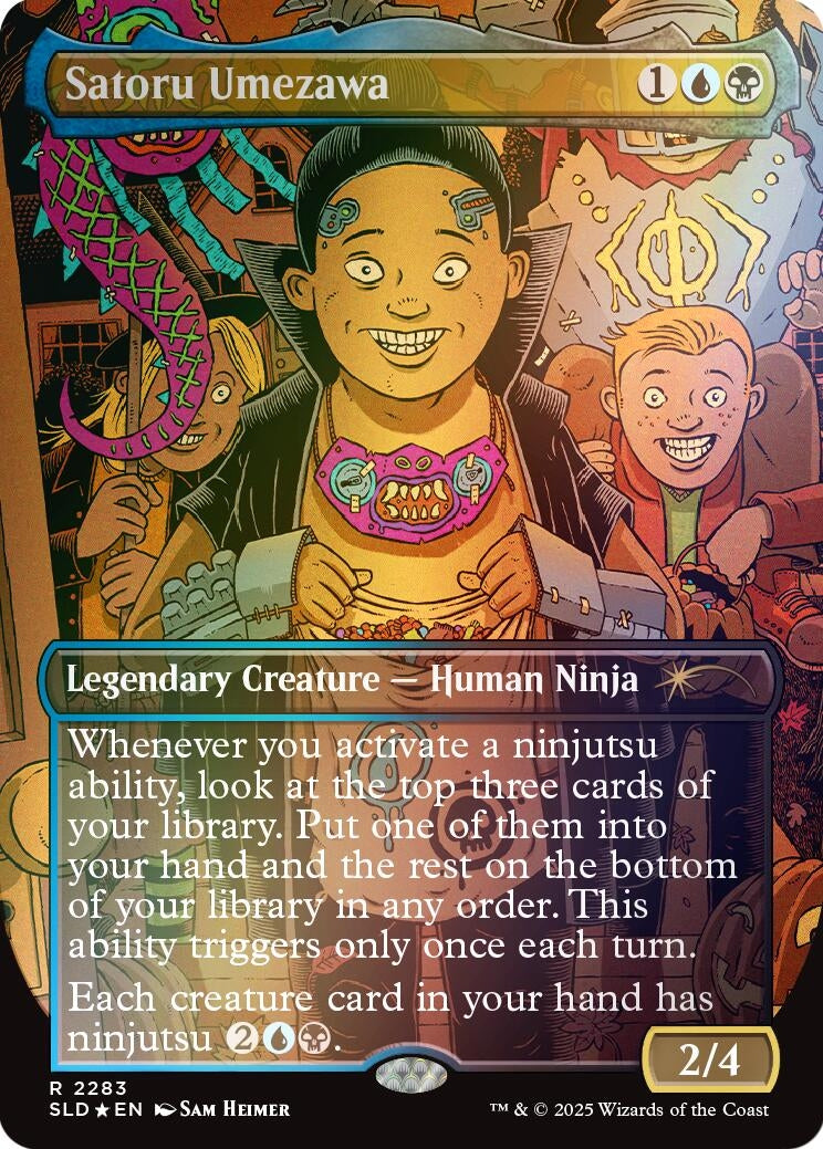 Image for Satoru Umezawa (Rainbow Foil) (2283) [Secret Lair Drop Series] - Magic: The Gathering