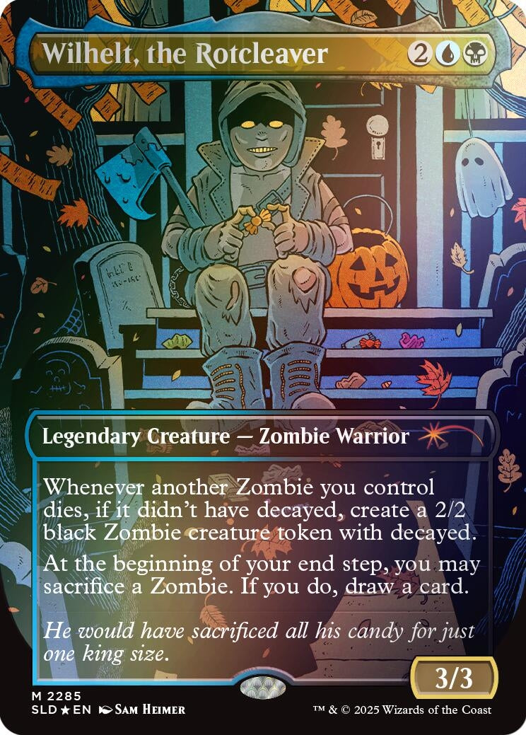 Image for Wilhelt, the Rotcleaver (Rainbow Foil) (2285) [Secret Lair Drop Series] - Magic: The Gathering