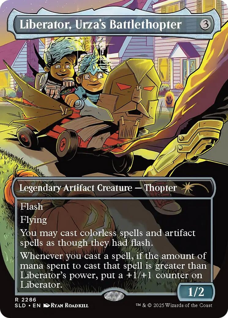 Image for Liberator, Urza's Battlethopter (2286) [Secret Lair Drop Series] - Magic: The Gathering