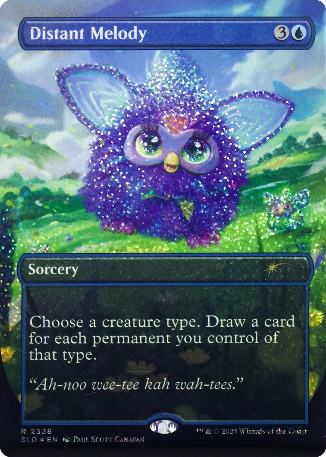 Image for Distant Melody (2326) (Confetti Foil) (2326) [Secret Lair Drop Series] - Magic: The Gathering