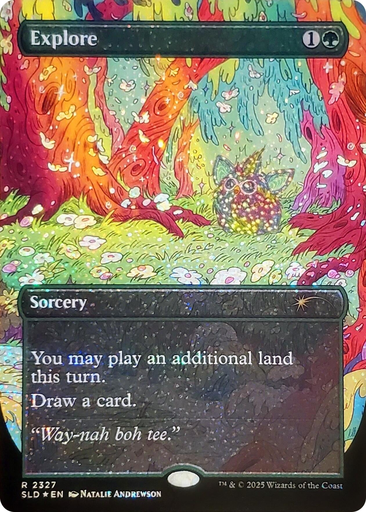 Image for Explore (2327) (Confetti Foil) (2327) [Secret Lair Drop Series] - Magic: The Gathering