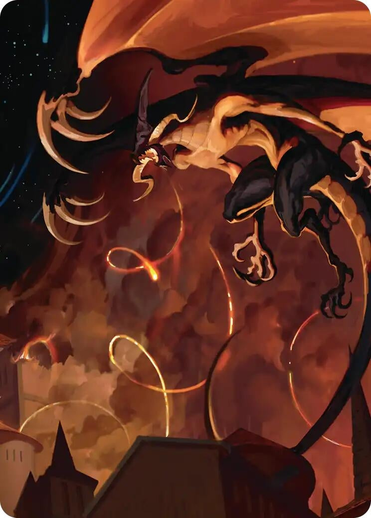 Image for Mega Flare Scene Art Card (15) [FINAL FANTASY] - Magic: The Gathering