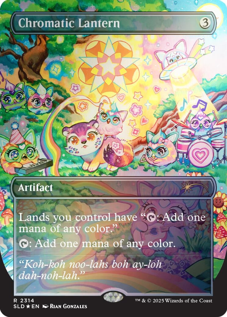 Image for Chromatic Lantern (2314) (Rainbow Foil) (2314) [Secret Lair Drop Series] - Magic: The Gathering