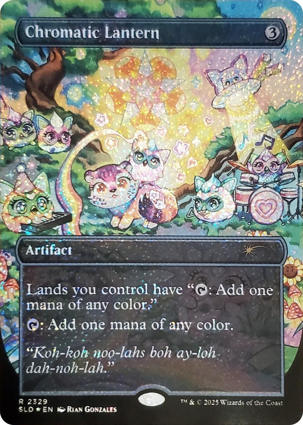 Image for Chromatic Lantern (2329) (Confetti Foil) (2329) [Secret Lair Drop Series] - Magic: The Gathering
