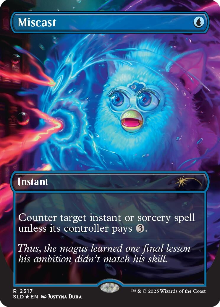 Image for Miscast (Rainbow Foil) (2317) [Secret Lair Drop Series] - Magic: The Gathering