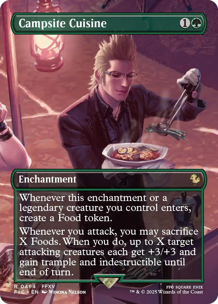 Image for Campsite Cuisine (Borderless) (464) [FINAL FANTASY] - Magic: The Gathering