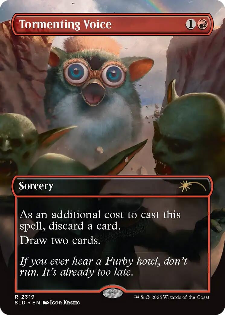Image for Tormenting Voice (2319) [Secret Lair Drop Series] - Magic: The Gathering