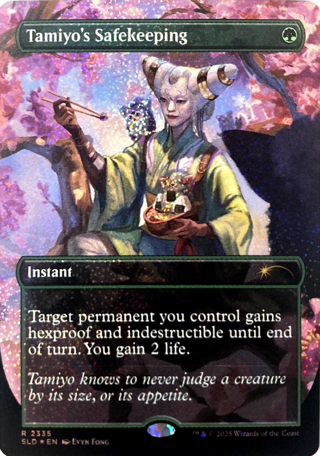 Image for Tamiyo's Safekeeping (Confetti Foil) (2335) [Secret Lair Drop Series] - Magic: The Gathering