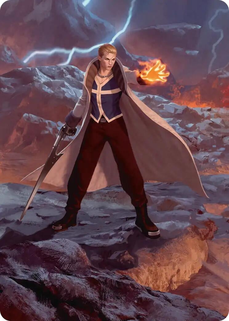 Image for Seifer, Balamb Rival Scene Art Card (10) [FINAL FANTASY] - Magic: The Gathering