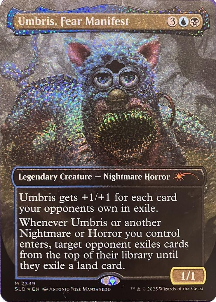Image for Umbris, Fear Manifest (Confetti Foil) (2339) [Secret Lair Drop Series] - Magic: The Gathering