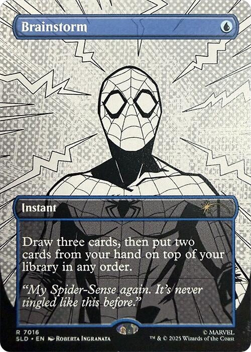 Image for Brainstorm (7016) (7016) [Secret Lair Drop Series] - Magic: The Gathering
