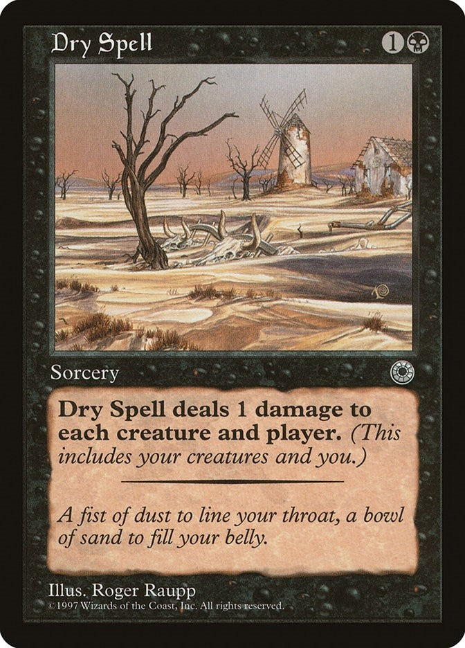 Image for Dry Spell [Portal] - Magic: The Gathering