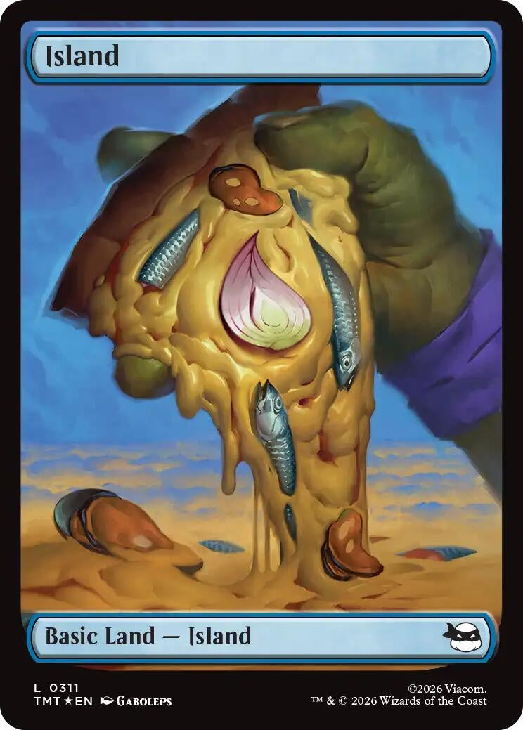 Image for Island (0311) (311) [Teenage Mutant Ninja Turtles] - Magic: The Gathering