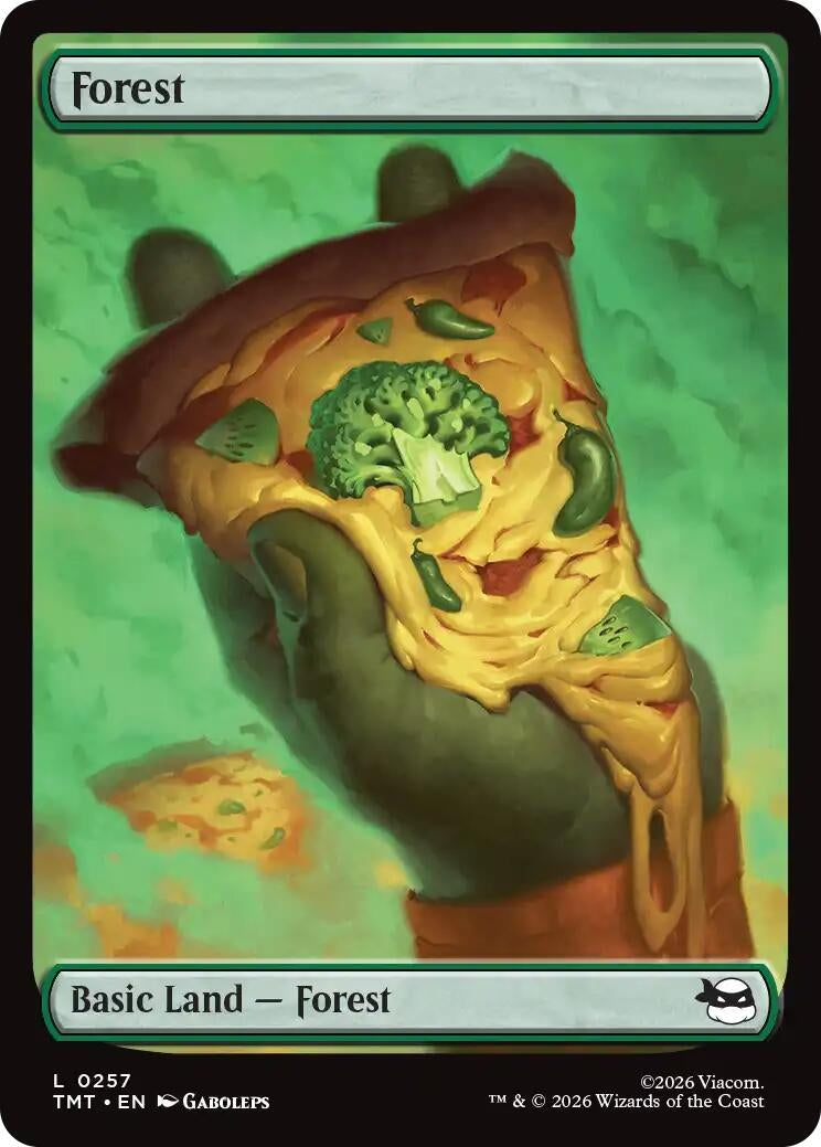 Image for Forest (0257) (257) [Teenage Mutant Ninja Turtles] - Magic: The Gathering